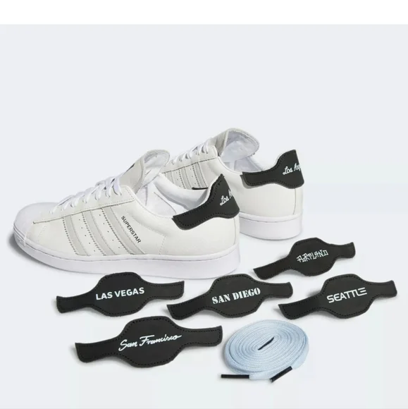 adidas gazelle silver green womens adidas Superstar White Black main image 1